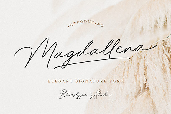 Magdallena Font Poster 1