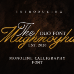 Maghnoyha Duo Font Poster 1