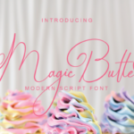Magic Butter Font Poster 1