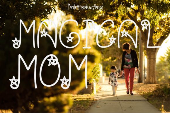 Magical Mom Font Poster 1