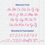 Maharani Font Poster 2