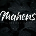 Mahens Font Poster 1