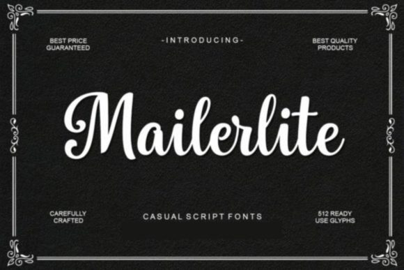 Mailerlite Font Poster 1