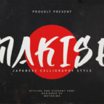 Makise Font Poster 1