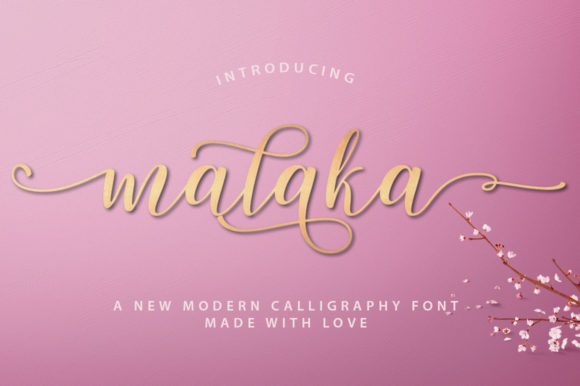 Malaka Font Poster 1