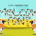 Malcow Font Poster 1