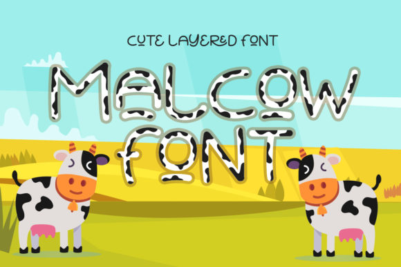 Malcow Font Poster 1