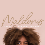Maldonis Font Poster 1