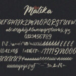 Malika Font Poster 11