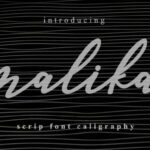 Malika Font Poster 1