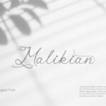 Malikian Font Poster 1