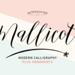Mallicot Font Poster 1