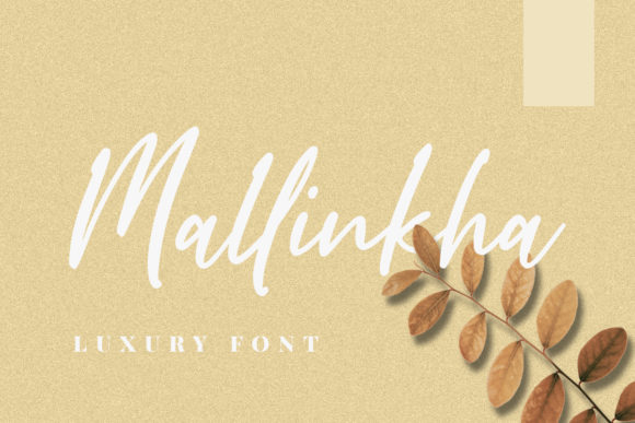 Mallinkha Font Poster 1