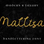 Mallisa Font Poster 2