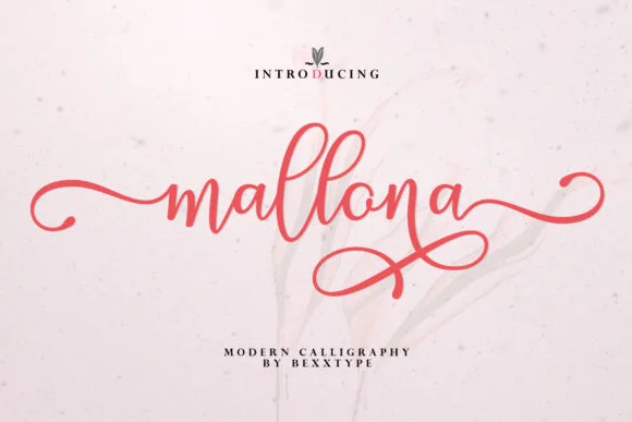 Mallona Font Mallona Font Poster 1