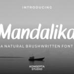 Mandalika Font Poster 1