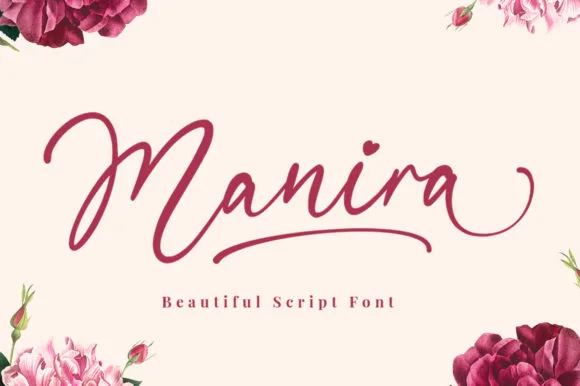 Manira Font Manira Font Poster 1