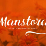 Manstora Font Poster 1