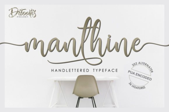 Manthine Font