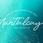 Manttulcuy Font Poster 1