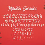 Marchlike Font Poster 7