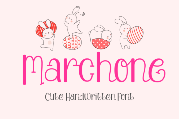 Marchone Font Marchone Font Poster 1