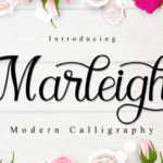 Marleigh Font Poster 1