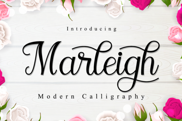 Marleigh Font Poster 1