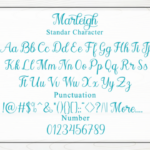 Marleigh Font Poster 9