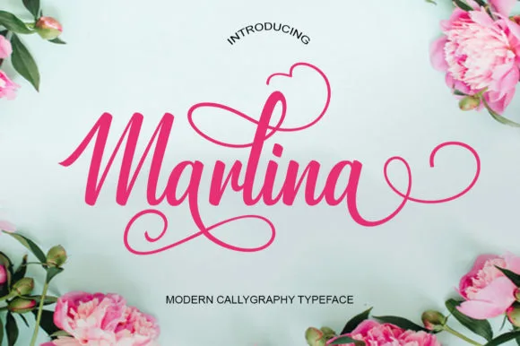 Marlina Font Marlina Font Poster 1