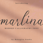 Marlina Font Poster 1