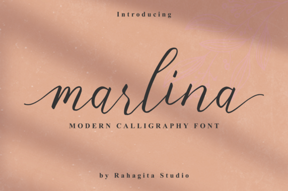 Marlina Font Marlina Font Poster 1