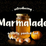 Marmalade Font Poster 1