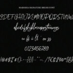Marssha Font Poster 6