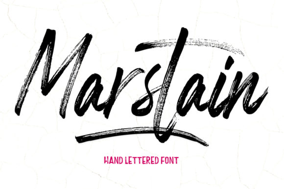 Marstain Font Poster 1