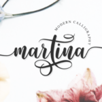 Martina Font Poster 1