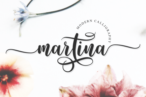 Martina Font Poster 1