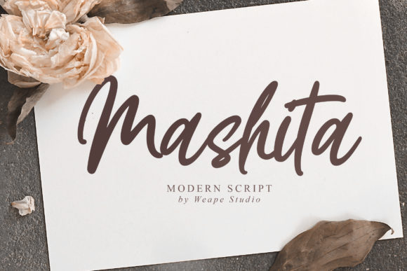 Mashita Font Poster 1