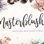 Masterblush Font Poster 1