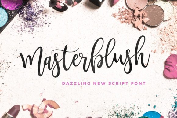 Masterblush Font Poster 1