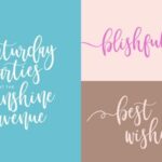 Masterblush Font Poster 9