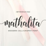Mathalita Font Poster 1