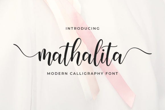 Mathalita Font Poster 1