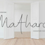 Mathard Font Poster 1