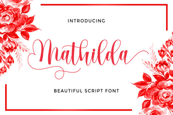 Mathilda Font Poster 1