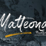 Matteona Font Poster 1