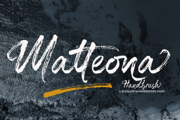 Matteona Font Poster 1