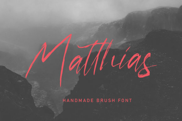 Matthias Font Poster 1