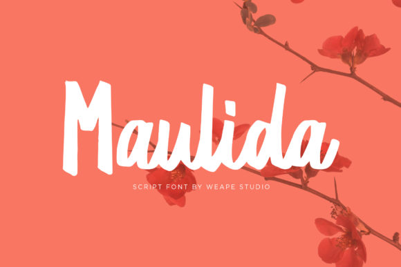 Maulida Font Poster 1