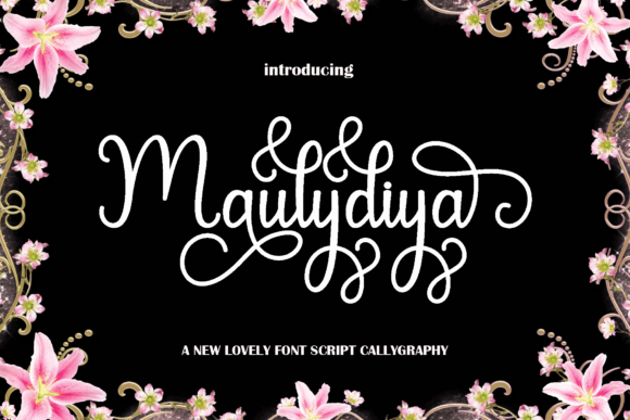 Maulydiya Font Poster 1